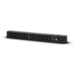 CyberPower PDU20BHVIEC12R Basic Power Distribution Units 1U Horizontal with 1 IEC C20 Input 12 IEC C13 Outputs