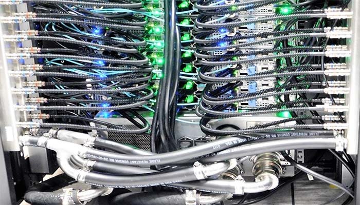 Liquid Cooled Server Racks