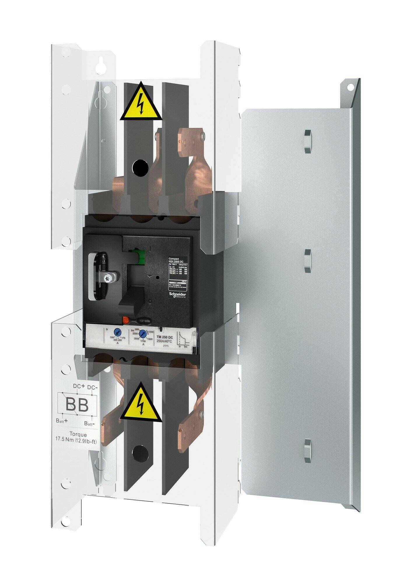 Schneider Electric Galaxy VS Battery Breaker Kit 20-80kW 400V ...