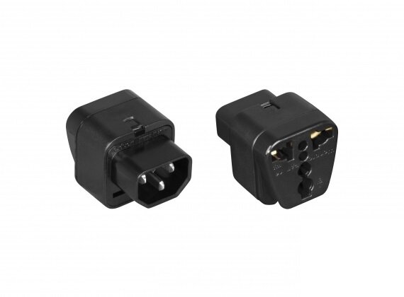 Aexit 5-Pair IEC320 C14 To C13 Power Adapters - 3-Terminal Panel Mount Plug & Socket, 250V 10A, For Computers & Electronics - View #6