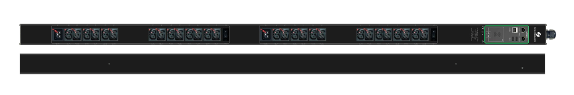Schleifenbauer Intelligent 0U Vertical Switched rPDU Single Phase 32A ...