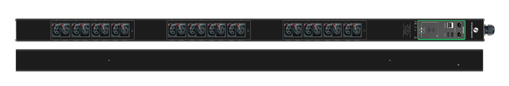 Schleifenbauer Intelligent 0U Vertical Managed rPDU Three Phase 16A ...
