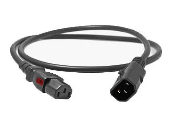 Enlogic Locking Power Cord Kits Black C19-C20 Sockets 0.6m