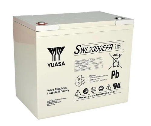 Yuasa SWL2300FR 78Ah 12V Battery
