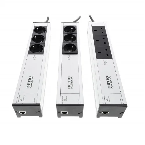 Netio PowerBox 3PG Power Strips with Switched Outlets