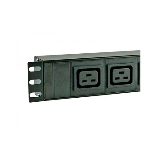 Basic PDU 6xC19 Outlets 3m Power Cord UK Plug