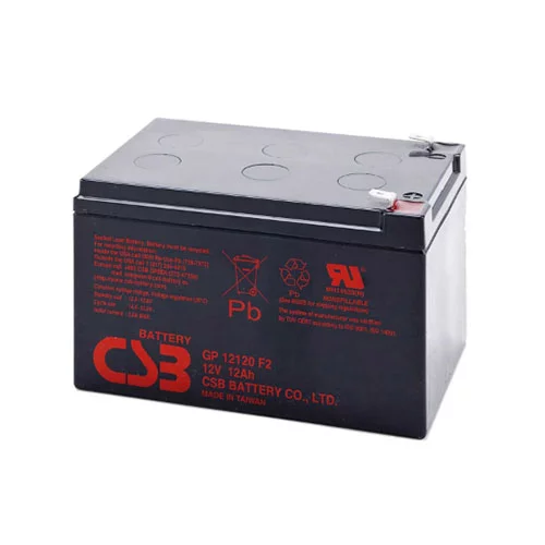 CSB GP12120F2 12Ah 12Vdc Battery