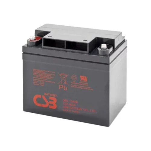 CSB GPL12400I 40Ah 12Vdc Battery
