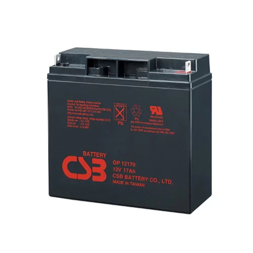 CSB GP12170 12Ah 12Vdc Battery