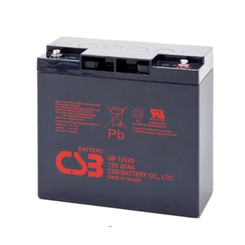 CSB GP12200 20Ah 12Vdc Battery