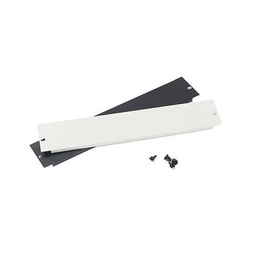 2U Metal Blanking Panels with Quick Fixing Kits