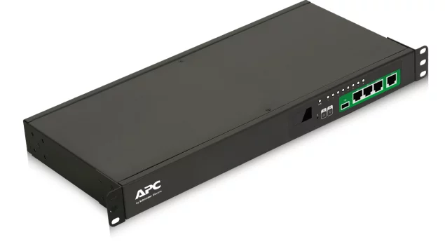 APC Easy PDU Switched Horizontal PDU 1U 230V 8 C13 Outlets 16A 230V Input