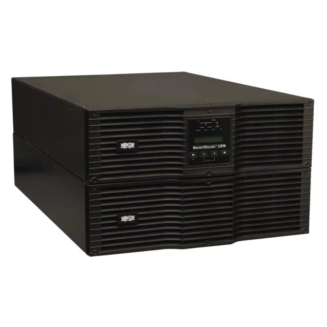 Tripp Lite SU SmartOnline 10kVA 9kW RT 6U Rackmount Tower Double-Conversion Extended Runtime UPS with Bypass Switch and Hardwired Input Outputs