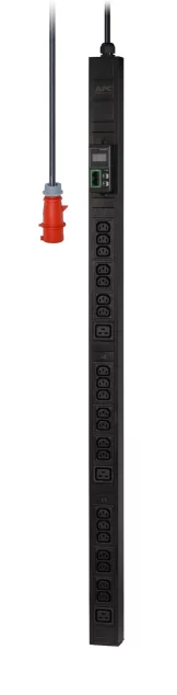 APC Easy PDU Metered Vertical PDU 36 C13 6 C19 Outlets 16A 400V 3Phase IEC309 Input