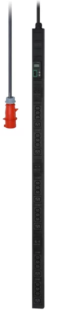 APC Easy PDU Metered Vertical PDU 18 C13 6 C19 Outlets 32A 400V 3Phase IEC309 Input