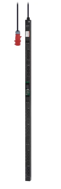 APC Easy PDU Metered Vertical PDU 18 C13 6 C19 Outlets 32A 400V 3Phase IEC309 Input
