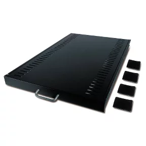 APC NetShelter Sliding Shelf 100lbs 45.5kg Black