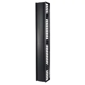 APC NetShelter Valueline Vertical Cable Manager for 2 and 4 Post Racks 84Hx12W inches Single-Sided with Door