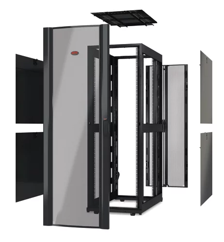 APC NetShelter SX 48U 750mm Wide 1200mm Deep Server Rack Enclosure without Doors Black