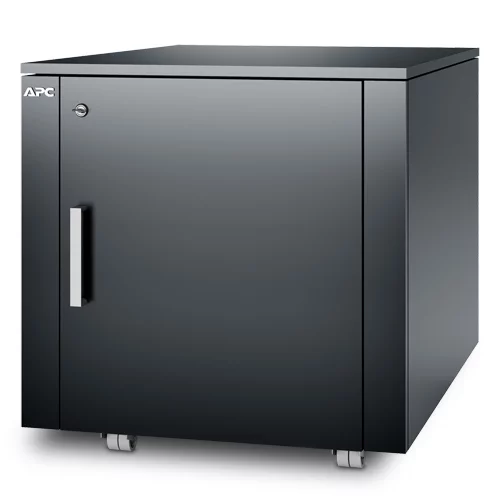 APC NetShelter CX 12U 690 Wider 930mm Deep Mini Soundproof Server Rack Enclosure 100V-240V Dark Grey