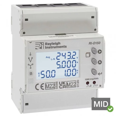 RI-D150-G-C (MID) Multifunction Power Meter