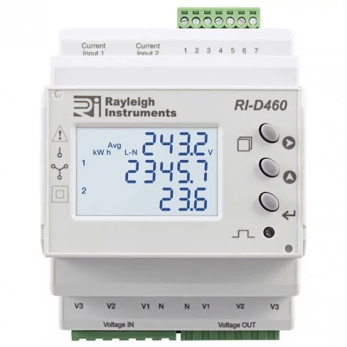 RI-D460-G-C Dual Easywire Multi-function Power Meter