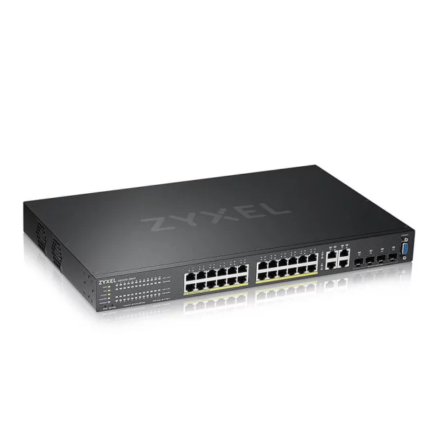 Zyxel GS2220-28HP PoE Managed L2 Gigabit Ethernet Network Switches 10/100/1000
