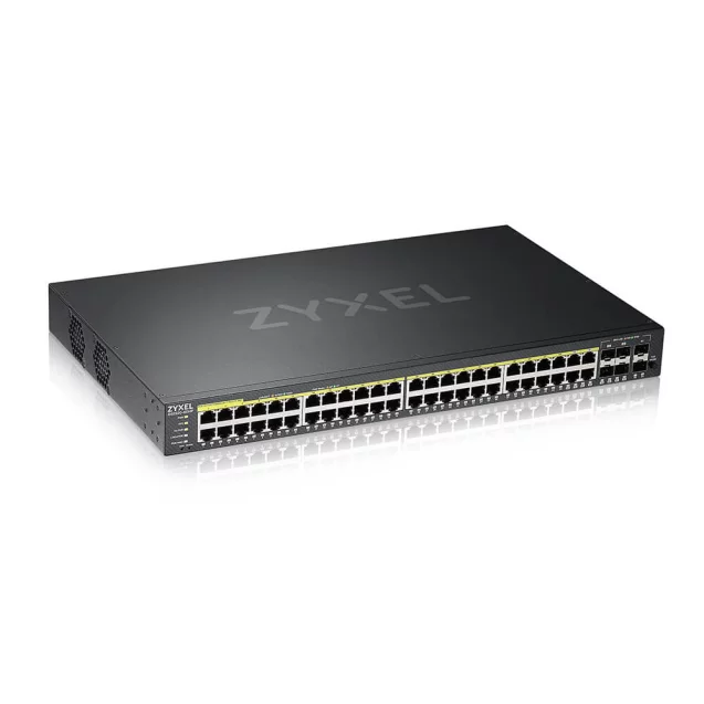 Zyxel GS2220-50HP-GB0101F PoE Managed L2 Gigabit Ethernet Network Switches 10/100/1000
