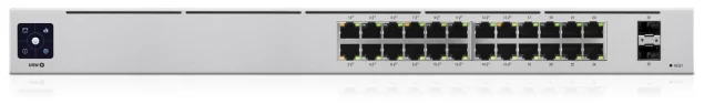 Ubiquiti UniFi 24-Port 1U Rackmount PoE Managed L2/L3 Gigabit Ethernet Network Switches 10/100/1000