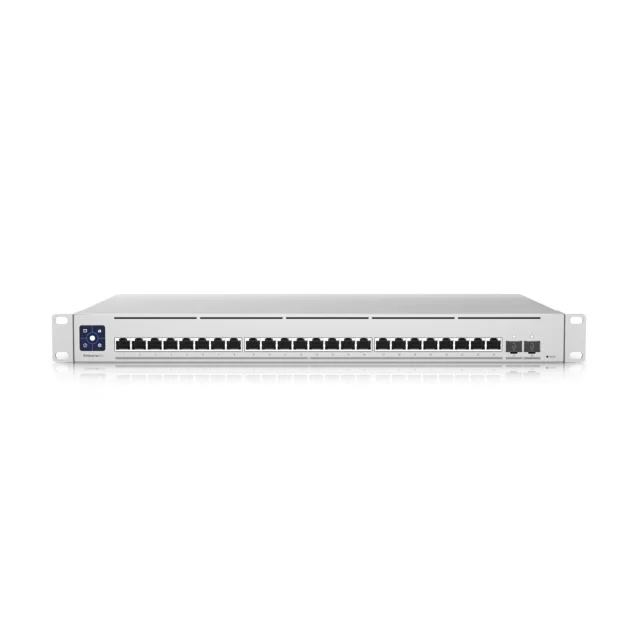Ubiquiti USW-EnterpriseXG-24-UK UniFi High Capacity Network Switches with 24 x 10GbE ports and 2 x 25Gb SFP28 Uplink Ports