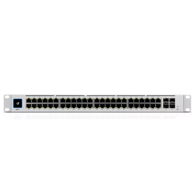 Ubiquiti UniFi USW-PRO-48 1U Rackmount Managed L2/L3 Gigabit Ethernet Network Switches 10/100/1000