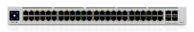 Ubiquiti UniFi Pro 48-Port 1U Rackmount PoE Managed L2/L3 Gigabit Ethernet Network Switches 10/100/1000