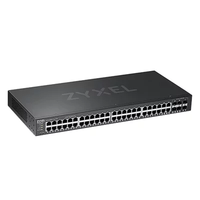 Zyxel GS2220-50 Rack Mount Managed Network Switches with 44 10/100/1000 and 4 Combo Gigabit SFP and 2 Gigabit SFP Ports