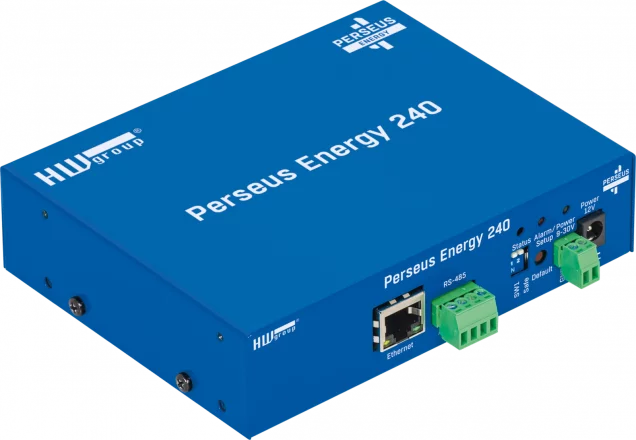 Perseus Energy 240 Modbus RTU to Modbus TCP Converter Gateway