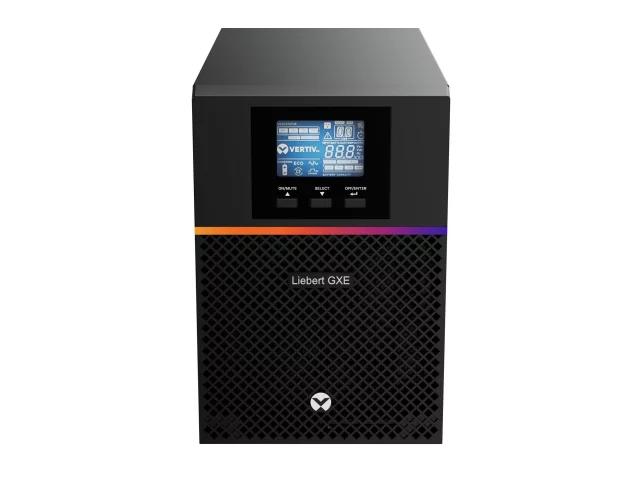 Vertiv Liebert GXE3 1kVA/900W  Tower Online UPS with 8 IEC C13 AC outlets