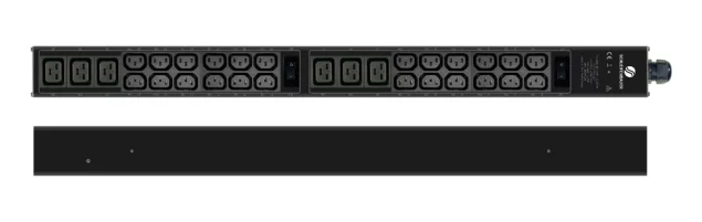 Schleifenbauer Basic 0U Vertical rPDU Single Phase 32A Input with 24 C13 and 6 C19 Outlets
