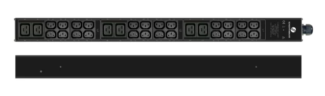 Schleifenbauer Basic 0U Vertical rPDU Three Phase 16A Input with 24 C13 and 6 C19 Outlets