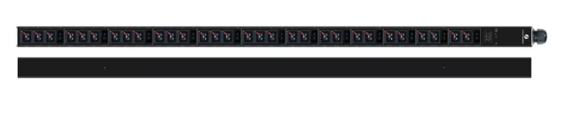 Schleifenbauer Basic Double Vertical PDU rPDU Three Phase 63A Input with 30 IEC Lock Combi CX C13/C15 Outlets