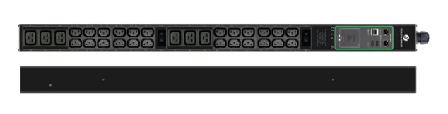 Schleifenbauer Intelligent 0U Vertical Metered rPDU Single Phase 32A Metered Input with 2 Metered Branches and 24 C13 and 6 C19 Outlets