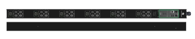 Schleifenbauer Intelligent 0U Vertical Monitored rPDU Single Phase 16A Metered Input with 24 C13 and 6 C19 Metered Outlets