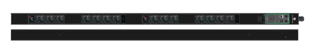 Schleifenbauer Intelligent 0U Vertical Switched rPDU Single Phase 32A Metered Input with 2 Metered Branches and 14 IEC Lock C13 and 16 IEC Lock Combi CX C13/C15 Outlets