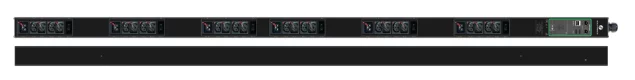 Schleifenbauer Intelligent 0U Vertical Managed rPDU Three Phase 32A Metered Input with 6 Metered Branches and 12 IEC Lock C13 and 18 IEC Lock Combi CX C13/C15 Outlets