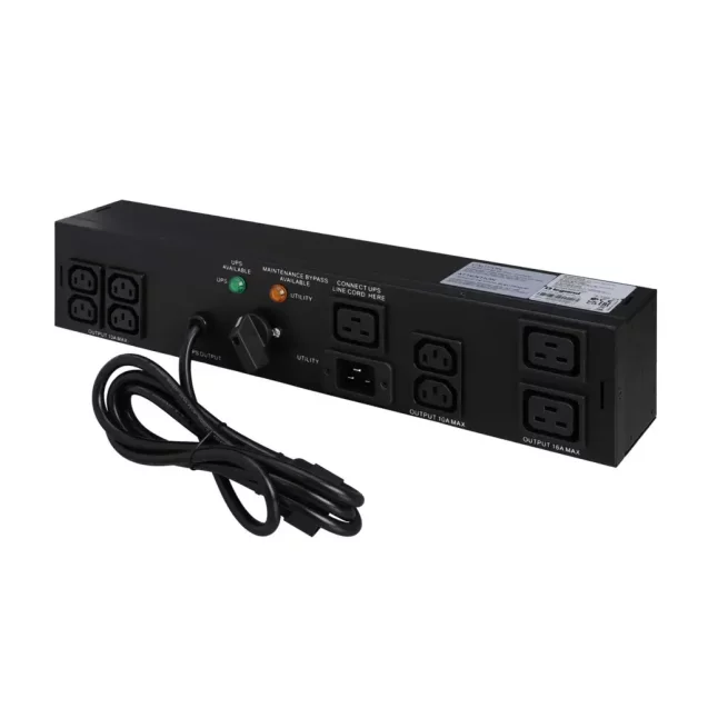 Legrand 750-3000VA Rack Mount UPS Bypass Switches with Sockets