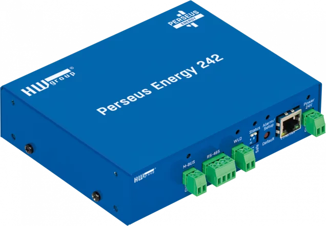Perseus Energy 242 M-BUS to Ethernet Gateway with Sensor Ports