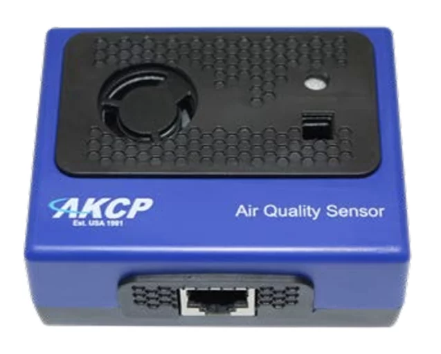 AKCP Air Quality and Particle Sensors for Particulates, Co2, Temperature, Humidity, VOC and NOx Gases