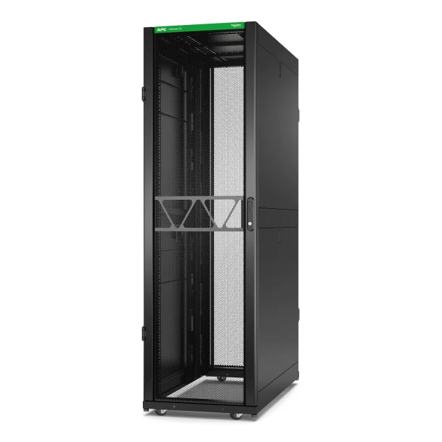 APC Netshelter SX Gen 2 42U 600mm Wide 1200mm Deep Server Rack with Side Panels Black