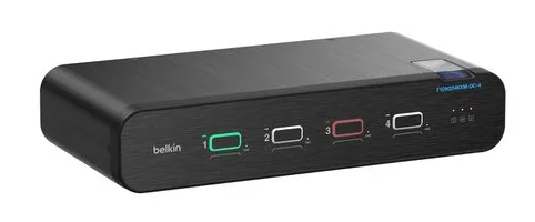 Belkin Universal DisplayPort Secure KVM Switch 4-Port Dual Head with CAC