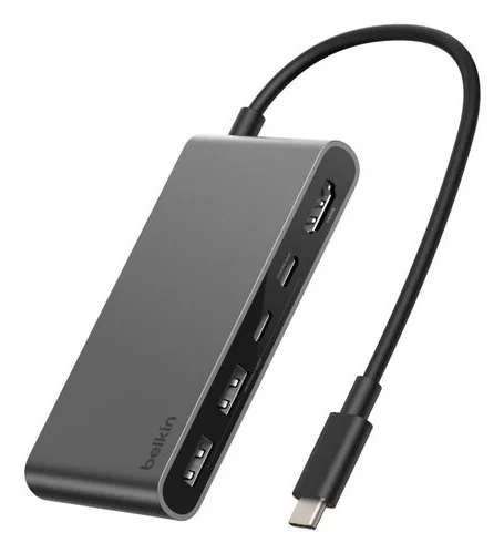 Belkin Connect 5-Port USB-C Hub with Dual USB-C Ports