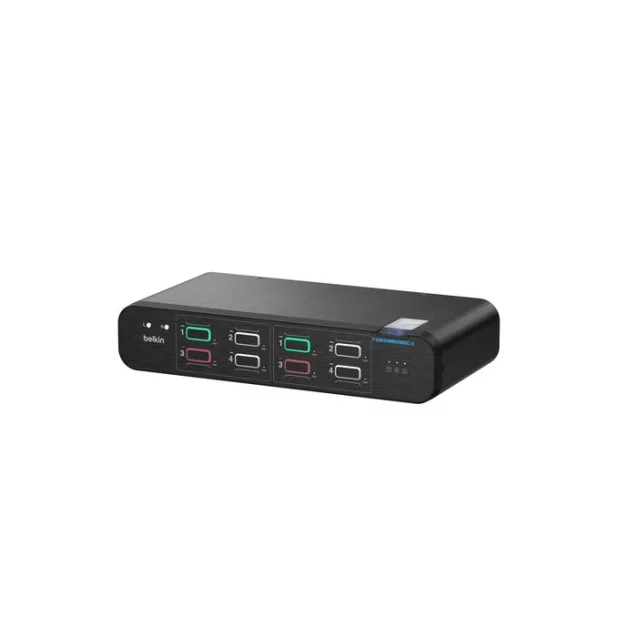 Belkin 4:2 DisplayPort DuoClave Secure KVM Switch with CAC