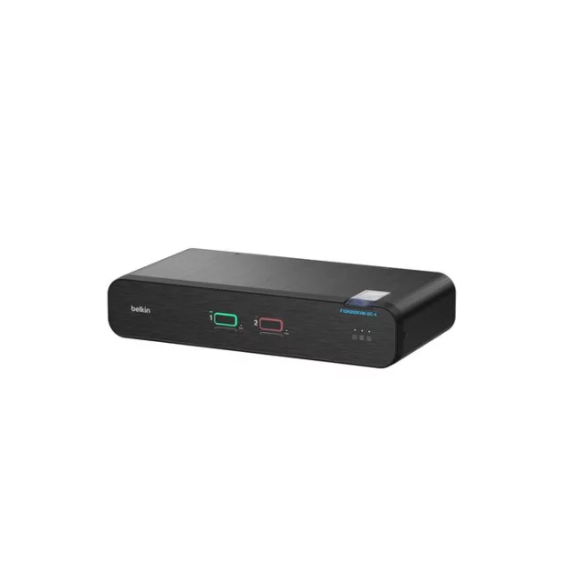 Belkin Universal DisplayPort Secure KVM Switch 2-Port Dual Head with CAC